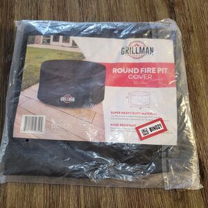 Round Fire Pit Cover 32x16